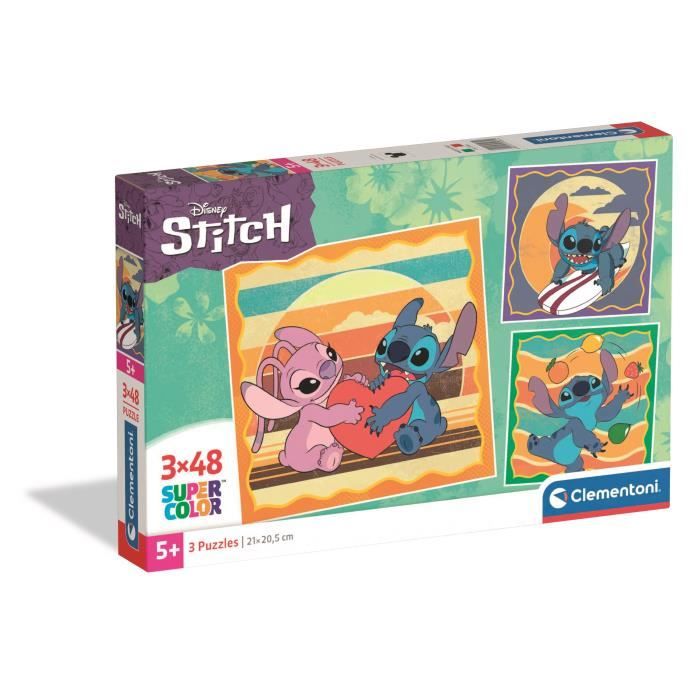 CLEMENTONI - 3x48 pieces - Stitch