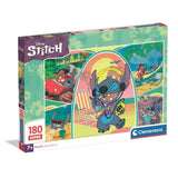Puzzle Stitch 180 pieces Super, Pour enfants a partir de 3 ans, Theme dessins animés, CLEMENTONI