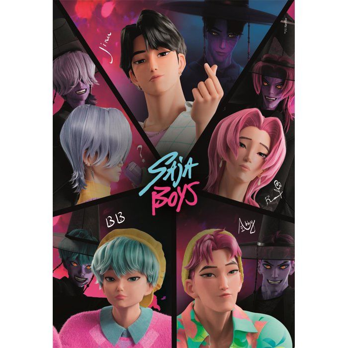 Clementoni - K-Pop Demon Hunters - Puzzle 500 Pieces