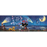 CLEMENTONI - Compact 1000 pieces Panorama - Mickey & Minnie