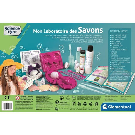 Mon laboratoire des savons - Clementoni - Science & Jeu - Jeux Scientifiques