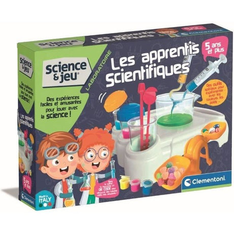 Les apprentis scientifiques - Clementoni - Science et Jeu - Laboratoire - Jeu d'Expériences - Dčs 5 ans