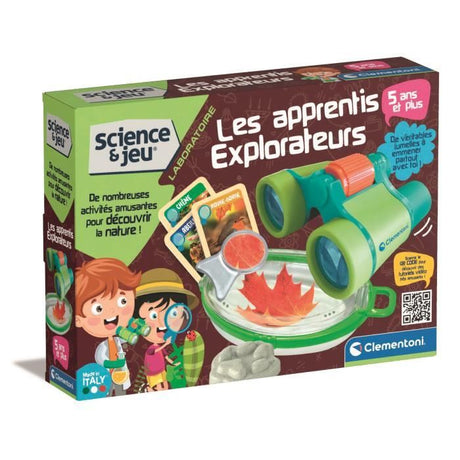 Les apprentis explorateurs - Clementoni - Science et Jeu - Laboratoire - Jeu d'Expériences - Des 5 ans