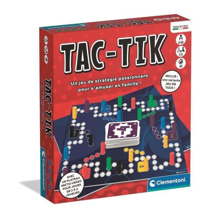 CLEMENTONI - Tac-Tik, jeu de plateau