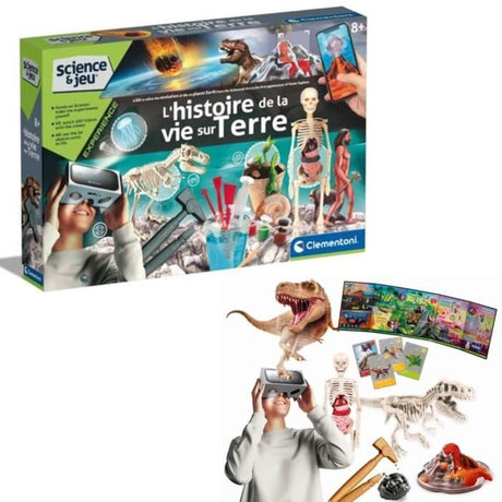 L'histoire de la vie sur Terre - Clementoni - Science & Jeu - Jeux Scientifiques