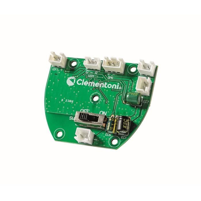 Clementoni - Robot Évolution 2.0 a assembler et programmer - 4 modes de jeu - Fabriqué en Italie