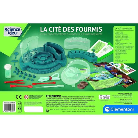 La cité des fourmis - Clementoni - Science & Jeu - Jeux Scientifiques