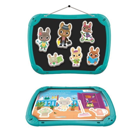 CLEMENTONI - Mallette magnétique - Mots et objets - Apprentissage - Des 2 ans