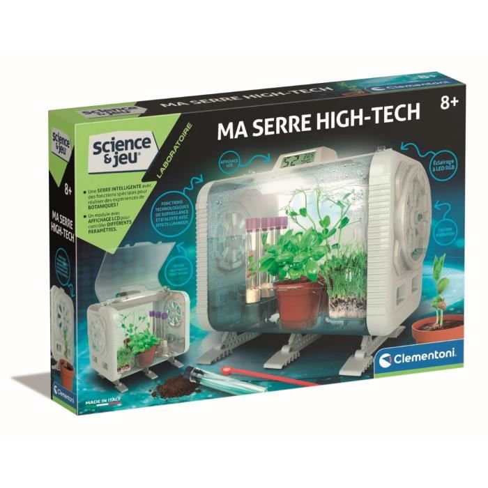 Ma serre high-tech - Clementoni - Science & Jeu - Jeux Scientifiques