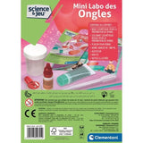 Clementoni - Sciences et Jeu - Mini Labo des ongles - Crée ton propre vernis a ongles - Des 8 ans
