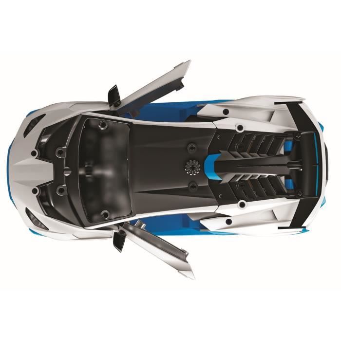 CLEMENTONI - Lamborghini Huracan STO a construire - Roues orientables - Manuel illustré et application pour visualisation 3D - Fabri