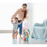 Baby Clementoni - Oliver, le raton-laveur joueur - Jeu intéractif - 4 modes de jeux : Émotions, Repas, Histoire et Exploration.