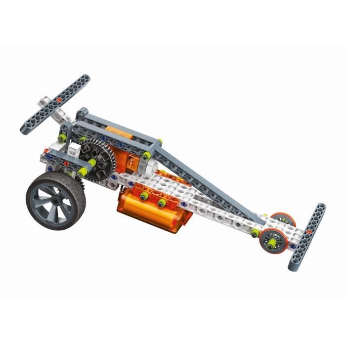 CLEMENTONI - Véhicules et machines - 50 constructions - Manuel illustré et application pour visualisation 3D - Fabriqué en Italie