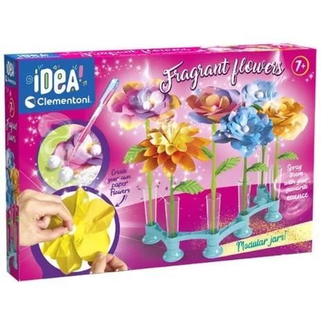 CLEMENTONI - Scented flowers to create - 7 creations - IDEA - From 7 years old