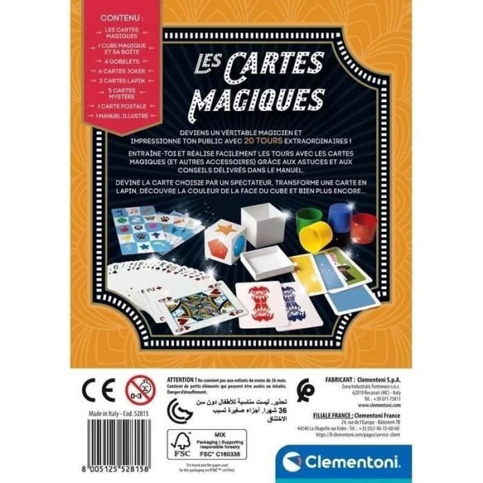 CLEMENTONI - Mes cartes magiques