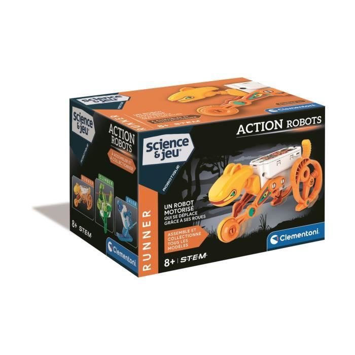 CLEMENTONI - Action Robot - Runner