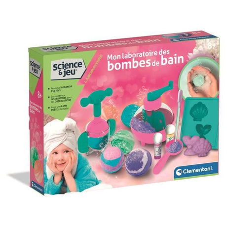 Mon laboratoire des bombes de bain - Clementoni - Science & Jeu - Jeux Scientifiques