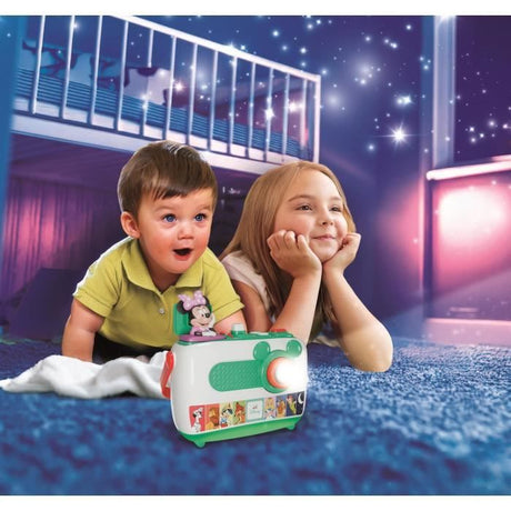Clementoni, Recharge  Projecteur Conteur d'Histoires Plus, Les Histoires de Minnie, 5 Histoires Racontées et Projetées, Des 2ans