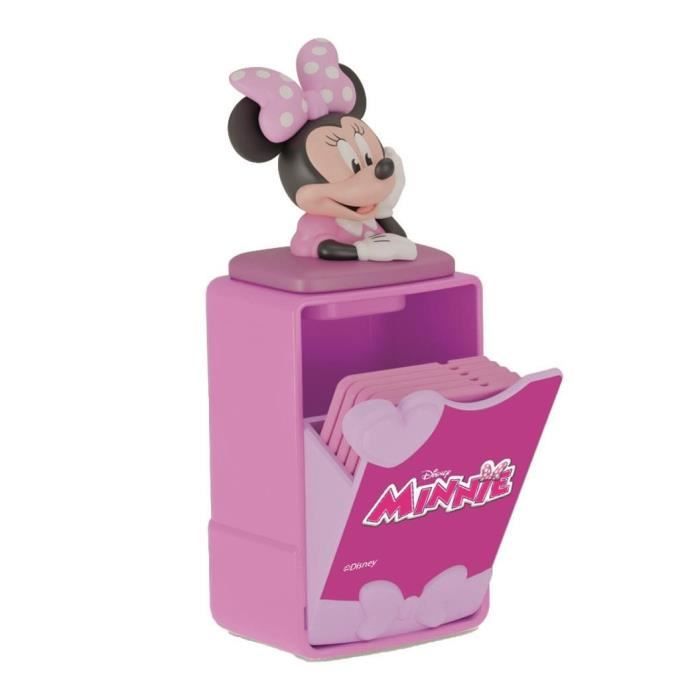 Clementoni, Recharge  Projecteur Conteur d'Histoires Plus, Les Histoires de Minnie, 5 Histoires Racontées et Projetées, Des 2ans