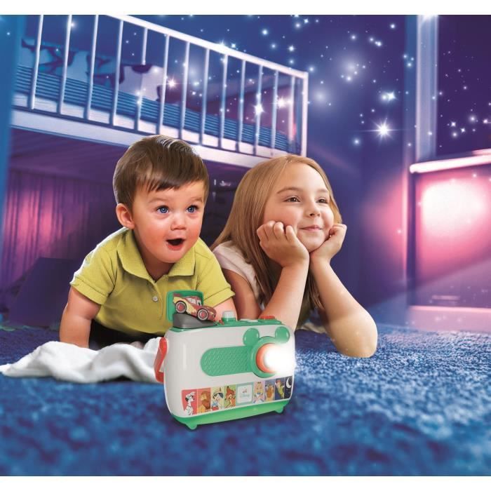 Clementoni, Recharge  Projecteur Conteur d'Histoires Plus, Les Histoires de Cars, 5 Histoires Racontées et Projetées, Des 2ans