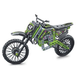 Motocross - CLEMENTONI - Mon Atelier Mécanique - Avec + 170 pieces - Des 8 ans - Fabriqué en Italie - Coffret de construction enfant