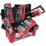 Boîte a outils + 22 outils FACOM - BP.P20ACM1PB - 5 tournevis + 6 clés mixtes + 9 clés mâles + 1 pince multiprise + 1 scie a métaux