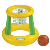 Jeu de Basket gonflable pour piscine INTEX - Dimensions 67x65 cm - GarÁon et Fille - A partir de 3 ans