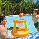 Jeu de Basket gonflable pour piscine INTEX - Dimensions 67x65 cm - Garçon et Fille - A partir de 3 ans