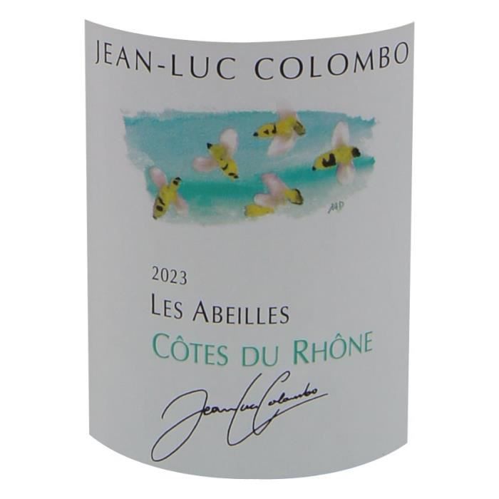 Domaine Jean Luc Colombo CuvÈe les Abeilles 2022 CÙtes du RhÙne - 2023 Vin blanc de la VallÈe du RhÙne