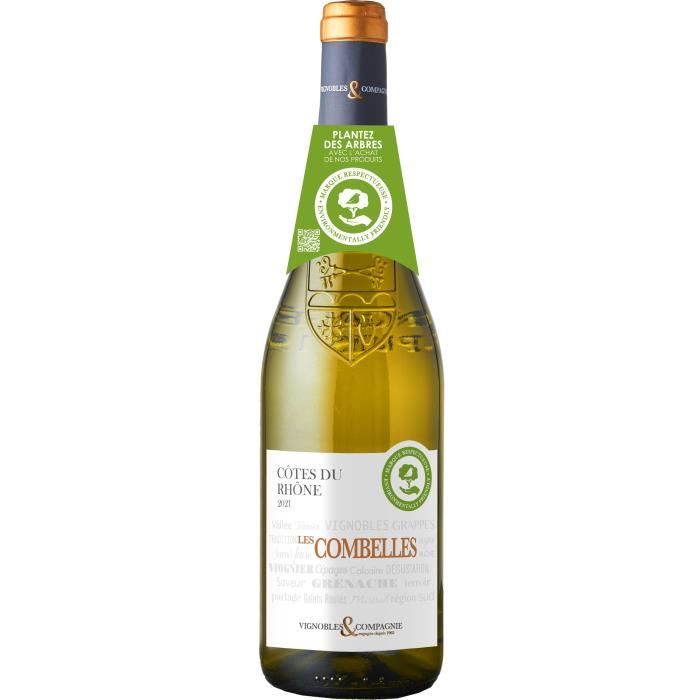Les Combelles 2024 Côtes du Rhône - Vin blanc de la Vallée du Rhône