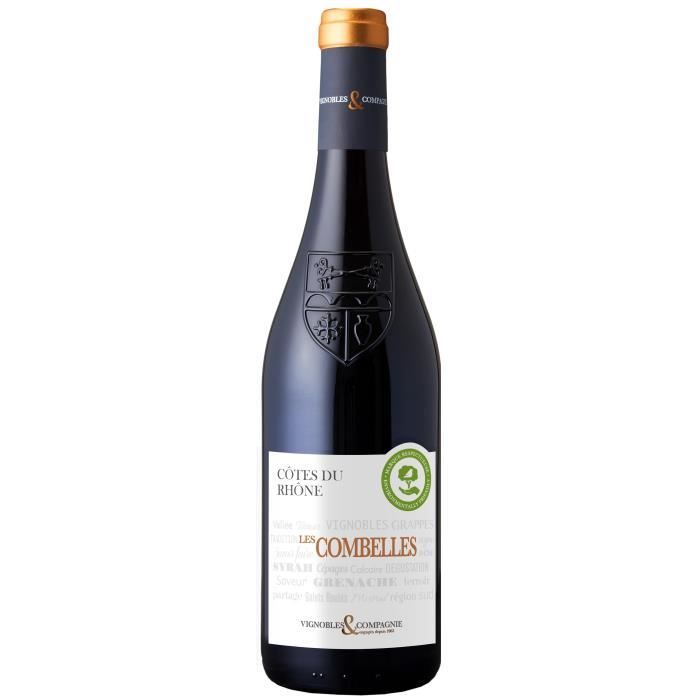 Les Combelles AOP Côtes du Rhône - Vin rouge de la Vallée du Rhône 2024