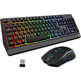 Pack Gamer 2 en 1 - The G-Lab - COMBO TUNGSTEN - Souris Sans Fil - Clavier Sans Fil