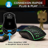 Pack Gamer 2 en 1 - The G-Lab - COMBO TUNGSTEN - Souris Sans Fil - Clavier Sans Fil