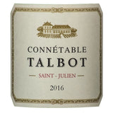 Connetable de Talbot 2019 Saint Julien - Vin rouge de Bordeaux