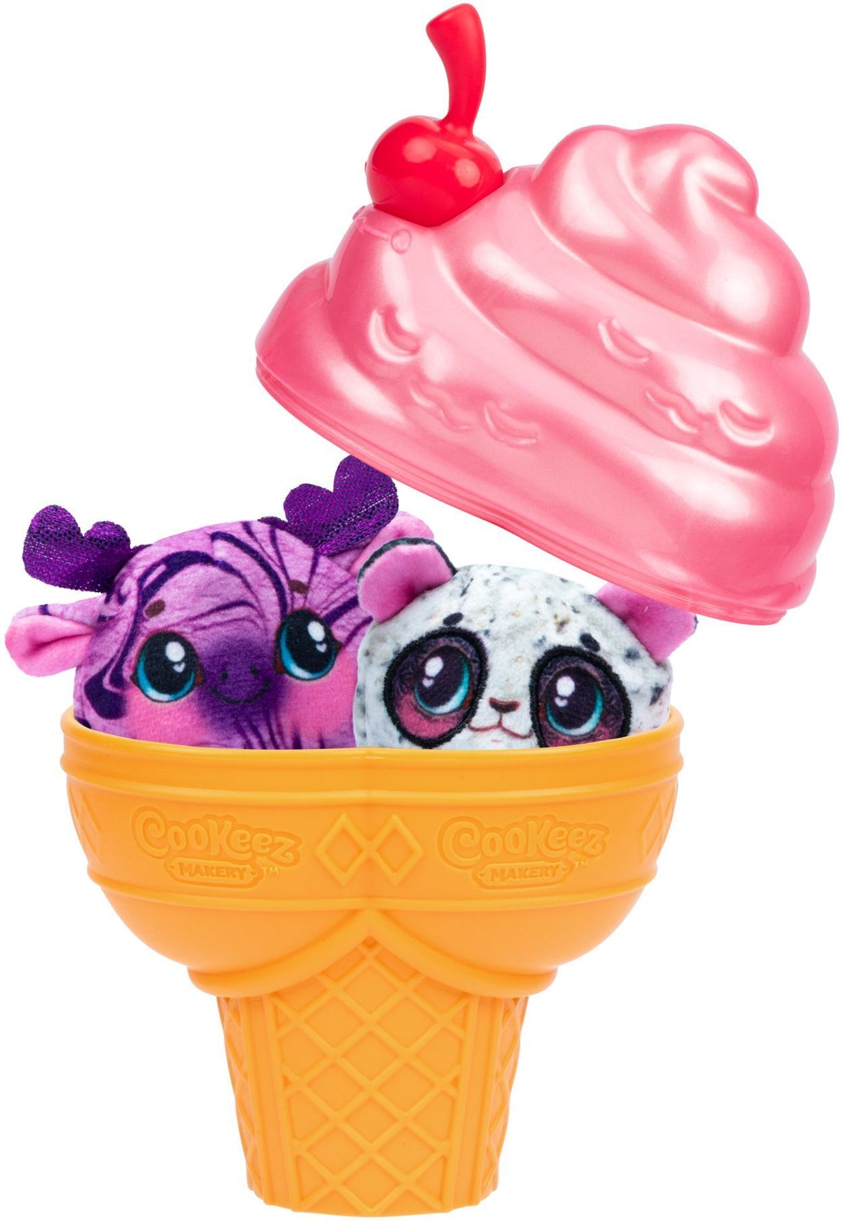 Animaux en peluche - COOKEEZ MAKERY - Yum Yumz Double Glace - Modele aléatoire