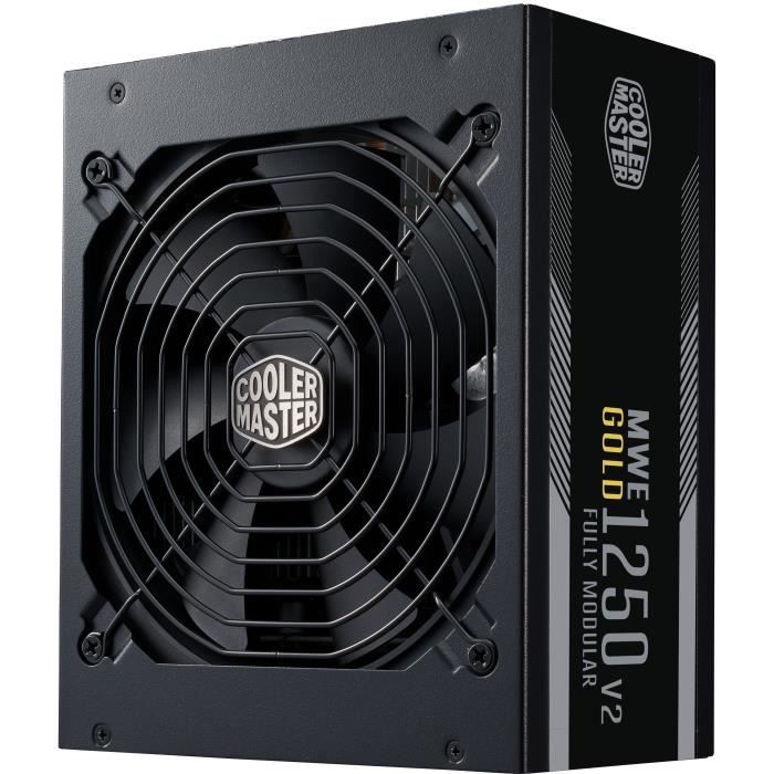 Alimentation PC - COOLER MASTER - MPE-C501-AFCAG-3EEU - MWE Gold 1250W V2 ATX3.1 - 80+ GOLD - 1250 W