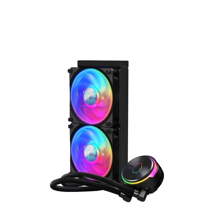 COOLER MASTER - MasterLiquid PL240 Flux o - Refroidissement liquide CPU - 36cm