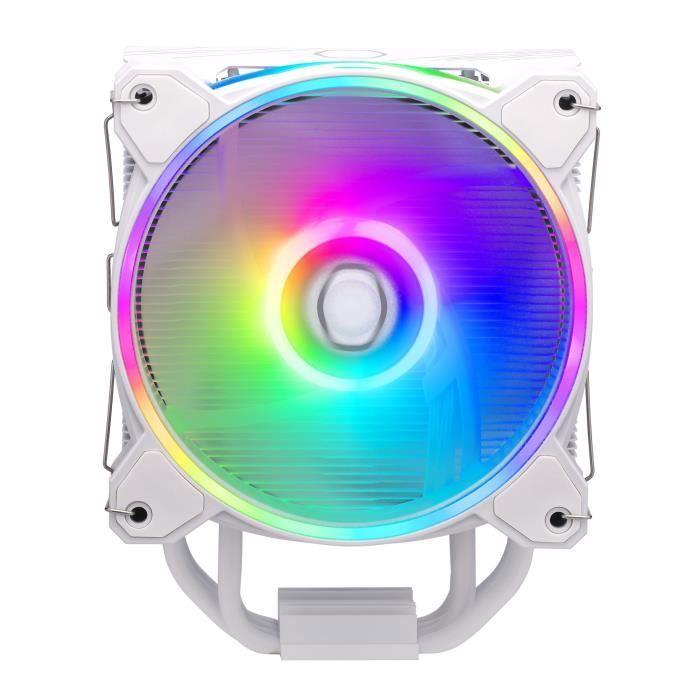 COOLER MASTER - Hyper 212 Halo White ARGB - Ventirad - TDP 180w - 120 mm