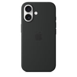 APPLE iPhone 16 - Coque en silicone avec MagSafe - Black