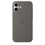 APPLE iPhone 16 Plus - Coque en silicone avec MagSafe - Stone Gray
