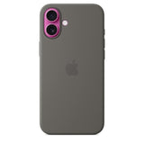 APPLE iPhone 16 Plus - Coque en silicone avec MagSafe - Stone Gray