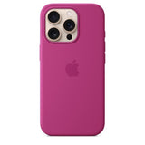 APPLE iPhone†16 Pro - Coque en silicone avec MagSafe - Fuchsia