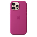 APPLE iPhone†16 Pro Max- Coque en silicone avec MagSafe - Fuchsia