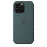 APPLE iPhone 16 Pro Max - Coque en silicone avec MagSafe - Lake Green