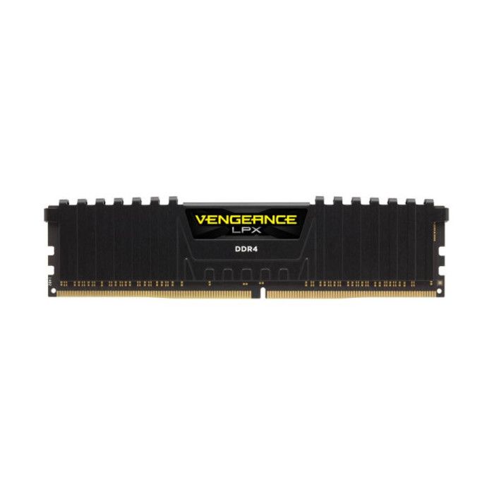 Mémoire RAM - CORSAIR - CMK16GX4M1E3200C16 - VENGEANCE LPX black - DDR4 - 1x16Go DIMM - 3200MHz - CL 16 - 1.35V