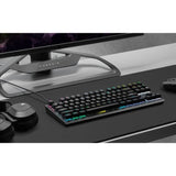 Clavier Corsair gaming mÈcanique-optique K60 RGB PRO TKL OPX