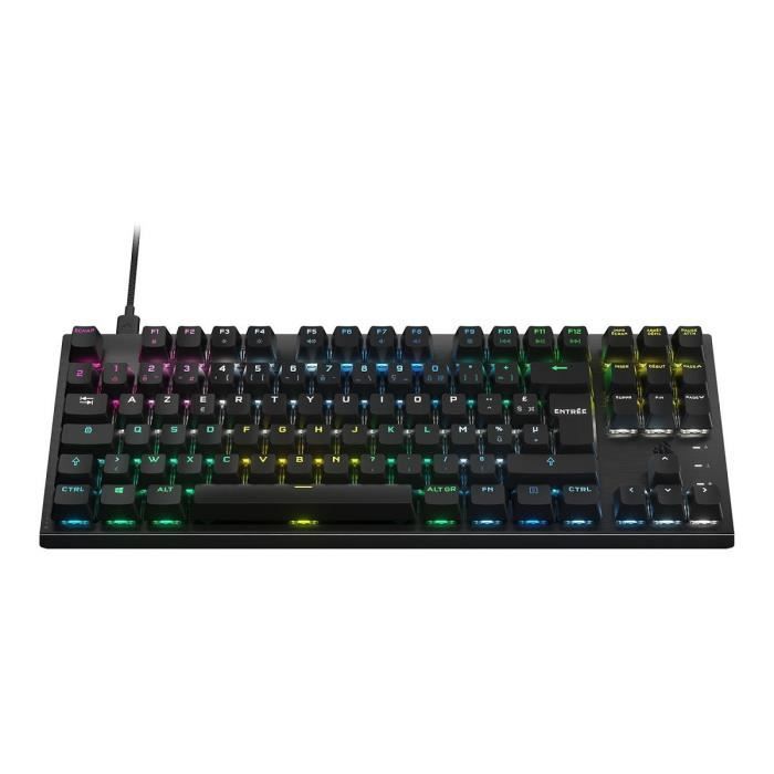 Clavier Corsair gaming mÈcanique-optique K60 RGB PRO TKL OPX