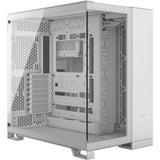 Boîtier PC - CORSAIR - 6500X  Tempered Glass Mid-Tower Dual Chamber - Blanc