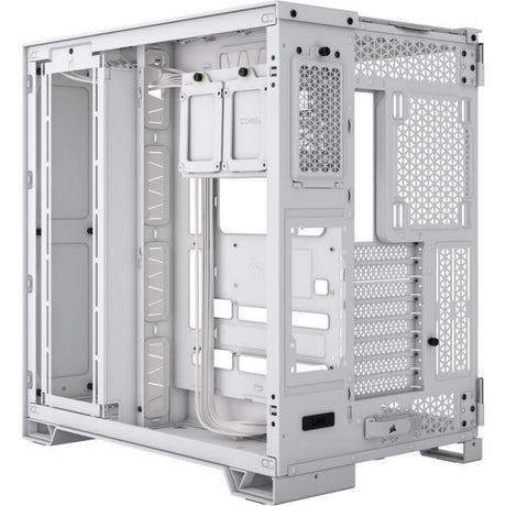 Boîtier PC - CORSAIR - 6500X  Tempered Glass Mid-Tower Dual Chamber - Blanc