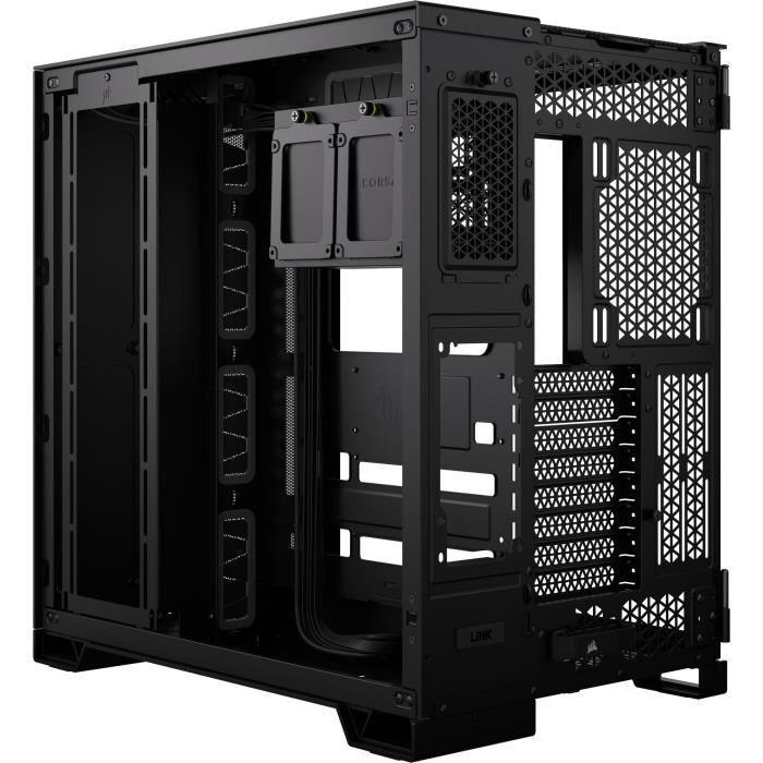 Boîtier PC - CORSAIR - 6500D Airflow Dual Chamber Super Mid-Tower - Noir